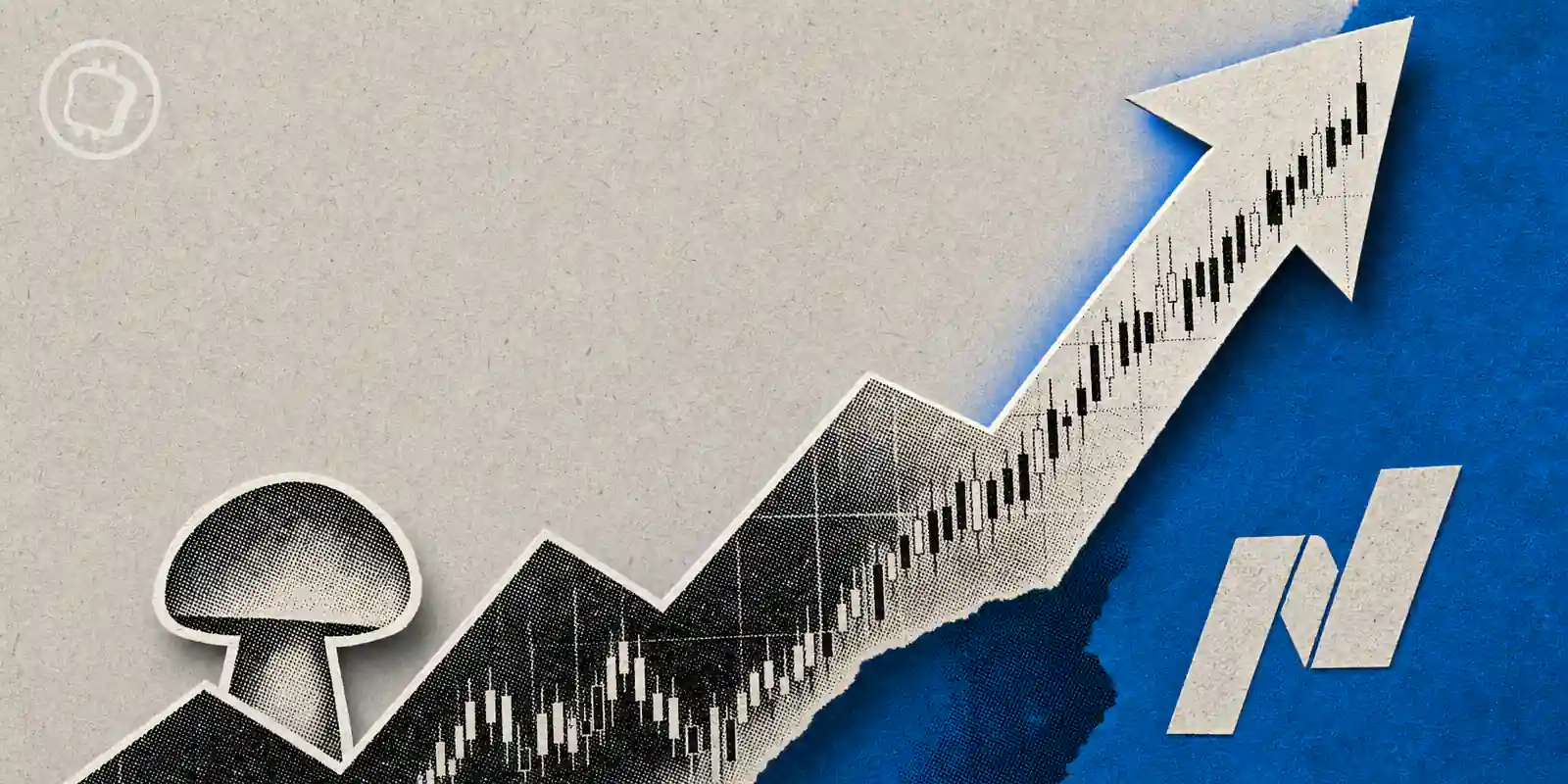 Un memecoin champignon fait exploser une action du Nasdaq de 350 %