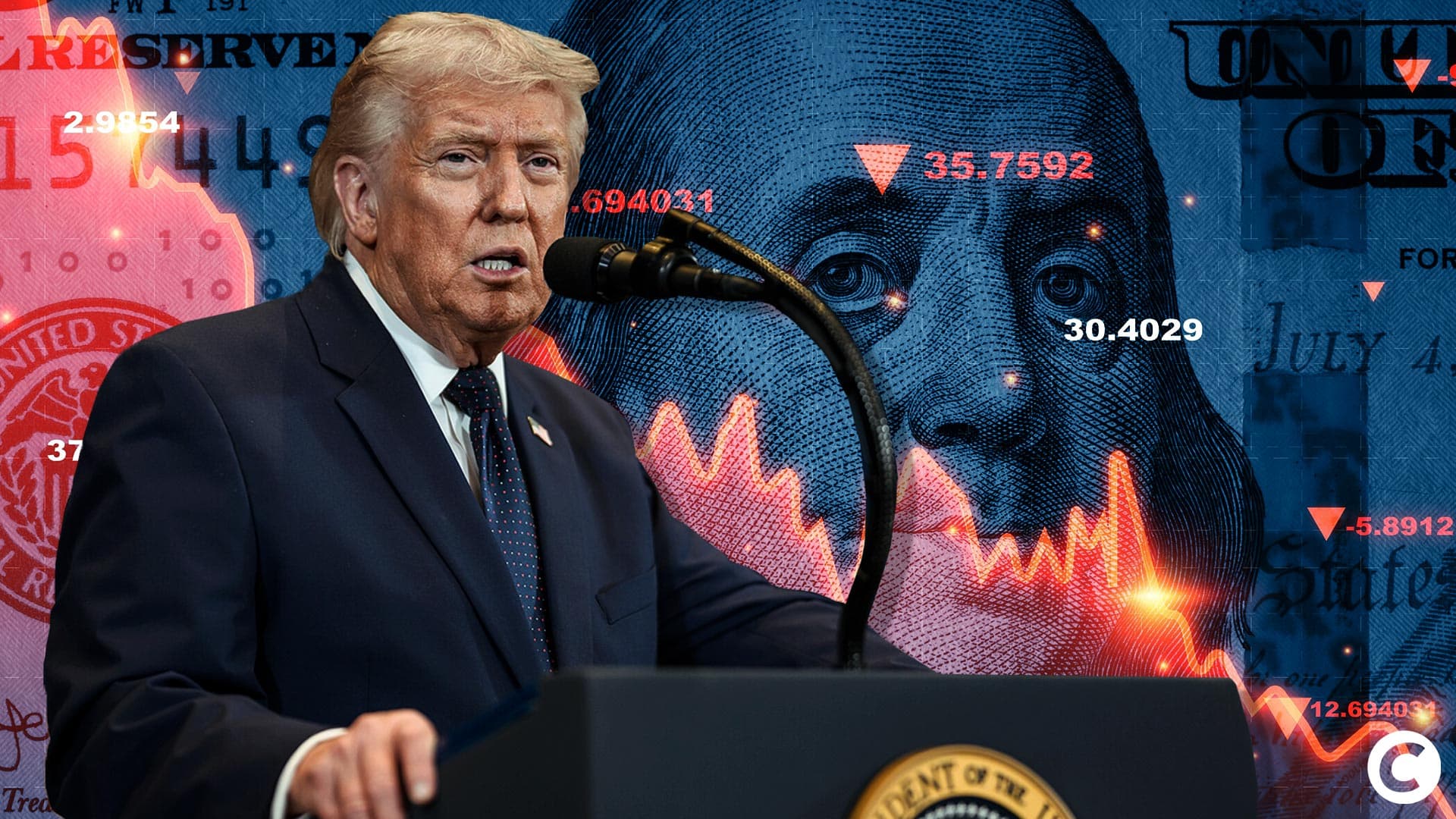 Trump menace l'Iran : impact sur les marchés crypto